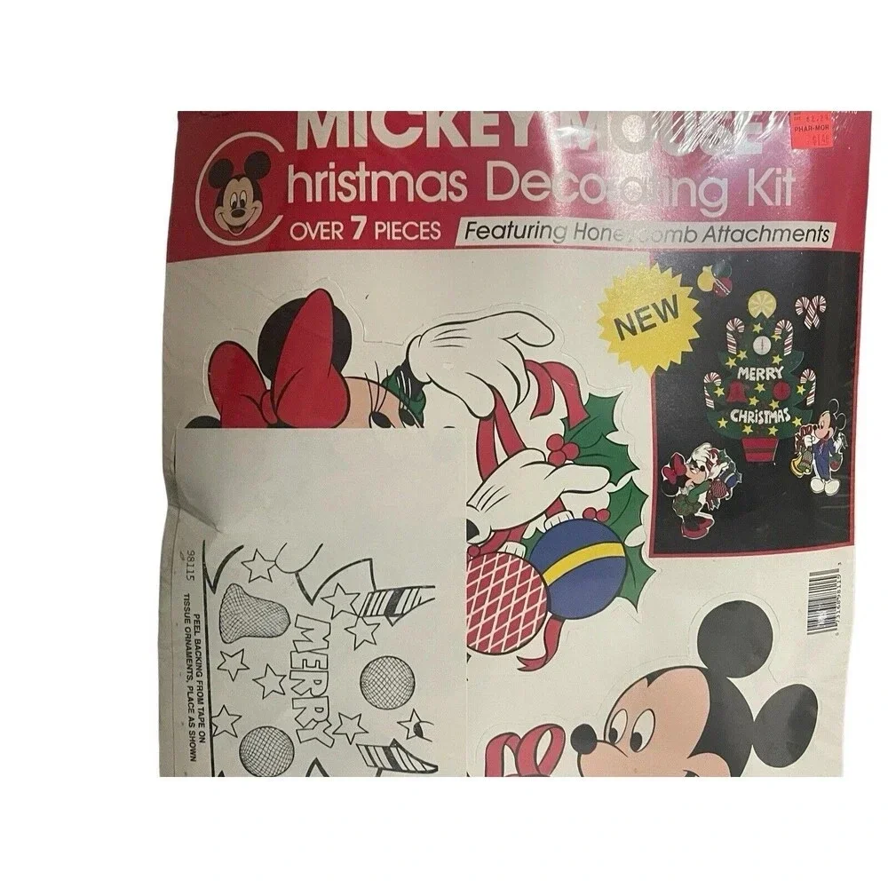 Mickey Mouse Christmas Decorating Kit Paper Tree Eureka Paper Magic Group New